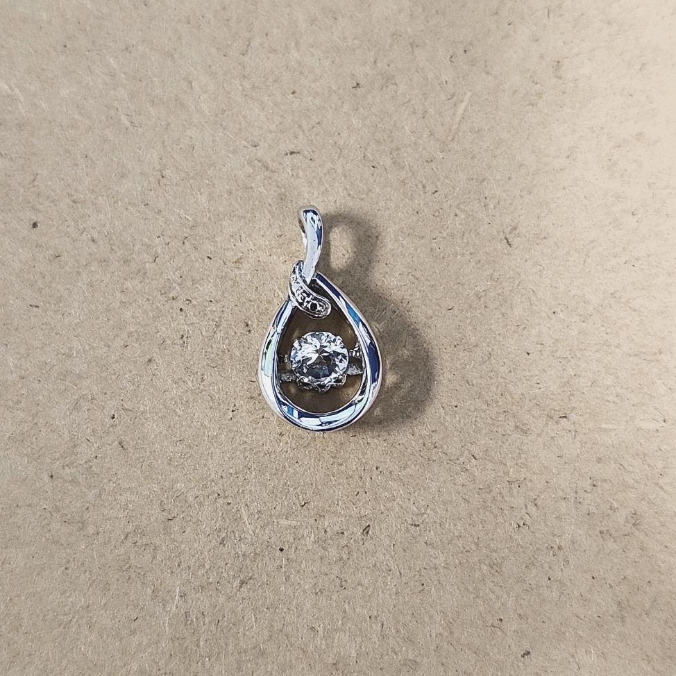 Floating Silver Pendant